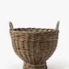 Twain Hand-Woven Rattan Basket