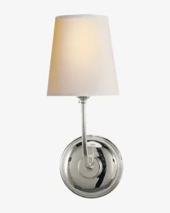 Vendome Single Sconce -Decoration Series Store VendomeSingleSconce MLHT1755 PNI OS T