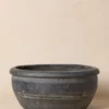 Vintage Gray Ceramic Bowl