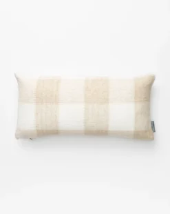 Vintage Natural Plaid Pillow Cover No. 1