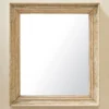 Vintage Wooden Inset Mirror