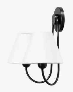 Wainwright Double Swoop Sconce -Decoration Series Store WainwrightDoubleSwoopSconce MLHT1147 ORB OS D1