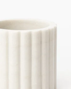 White Marble Canister -Decoration Series Store WhiteMarbleCanister 2