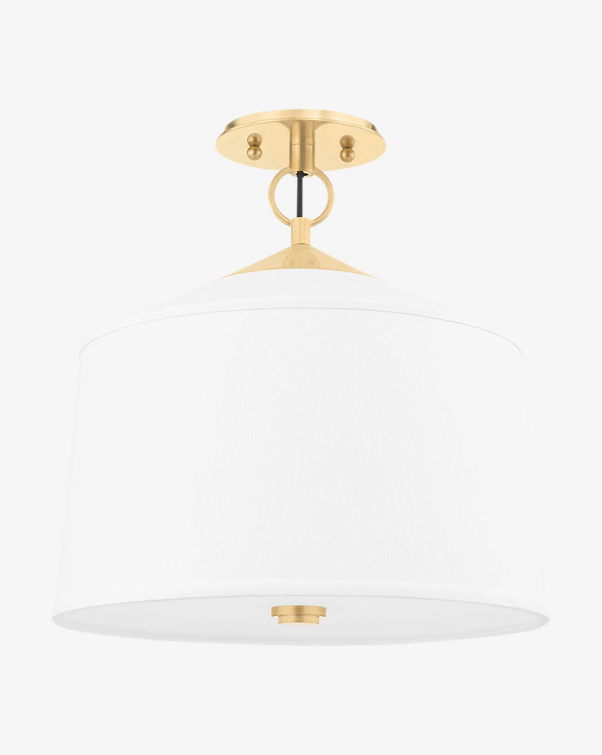 White Plains Semi-Flush 1 White Plains Semi-Flush