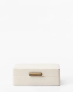 White Shagreen Box -Decoration Series Store WhiteShagreenBox 4