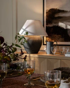 Abbott Ceramic Table Lamp -Decoration Series Store winter templated